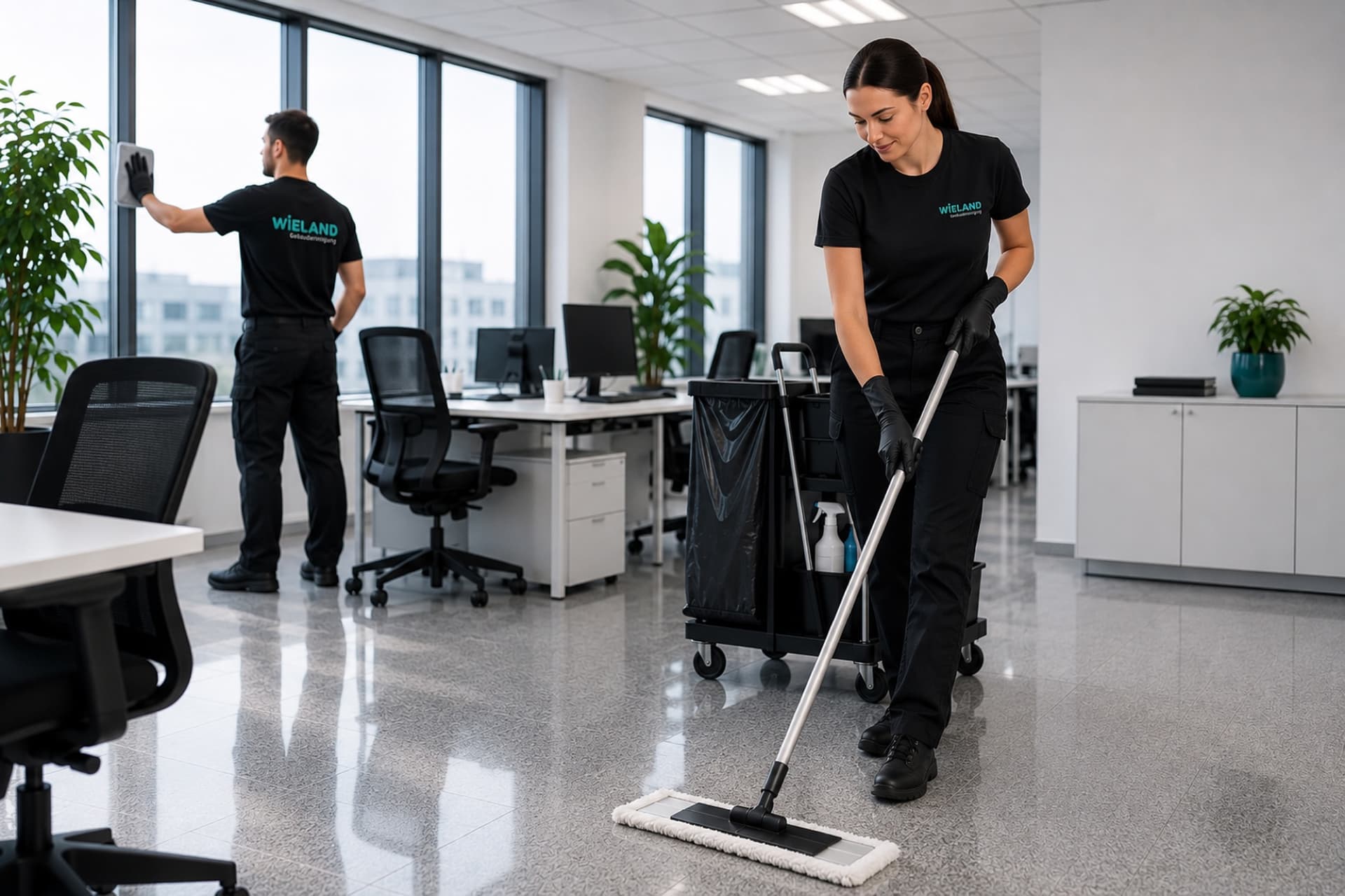 Beitragsbild: Wie viel Reinigung braucht ein Unternehmen wirklich? Der praktische Leitfaden für Büro, Praxis und Gewerbe
